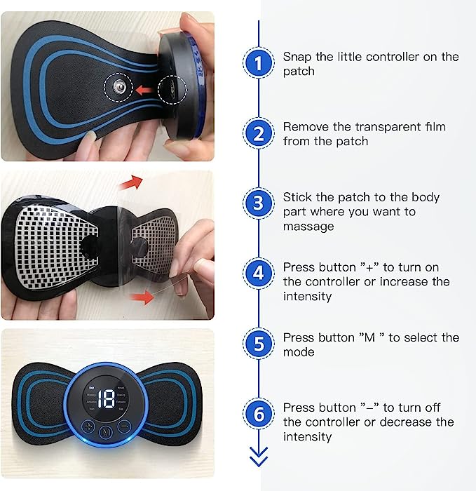 Portable Mini Massager | Stick it anywhere and relax your whole body